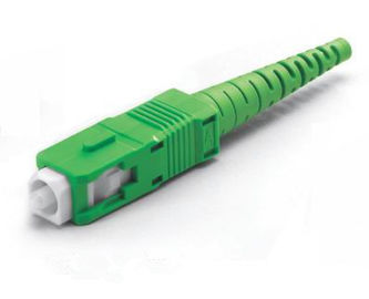 Złącze światłowodowe typu duplex, zielone złącze SC SC APC do testu