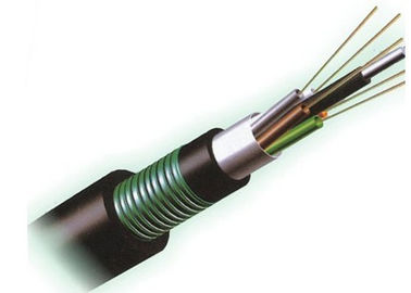 Zewnętrzny kabel światłowodowy GYTA53 z pancerną taśmą ze stali falistej