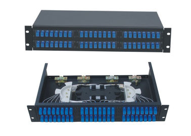 Atrapa 48-portowa światłowodowa skrzynka zaciskowa do adapterów FC SC ST / sieci CATV