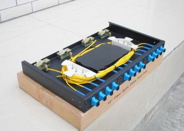 12-portowa LC Duplex Fiber Terminal Box do adaptera FC / SC / ST / LC