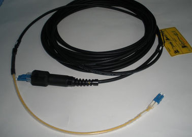 Pojedynczy / wielomodowy kabel światłowodowy PDLC z wodoodpornym kablem zewnętrznym