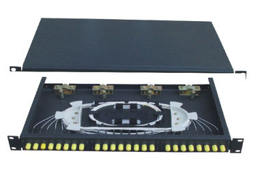 Simplex ST Fiber Optic Terminal Box z 12-portową konstrukcją montowaną w stelażu