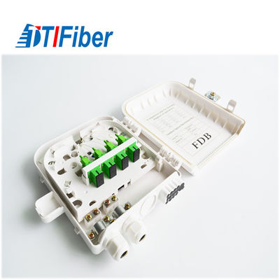 Niska cena Zewnętrzna skrzynka rozdzielcza rozdzielacza kabli światłowodowych FTTH 1x4 PLC