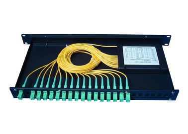 1 × 32 PLC Rozdzielacz światłowodowy jednomodowy ze złączami światłowodowymi SC / APC
