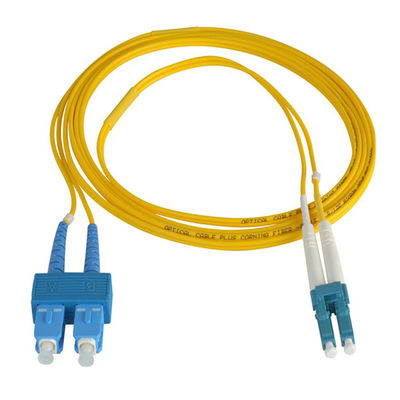 LSZH Simplex Patchcord światłowodowy Jednomodowe kable połączeniowe światłowodowe