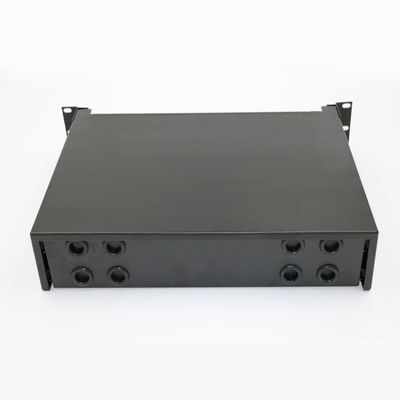 19-calowy panel krosowy kasetowy 1u 2u do montażu w szafie Mpo Plc Splitter Fibre Panel