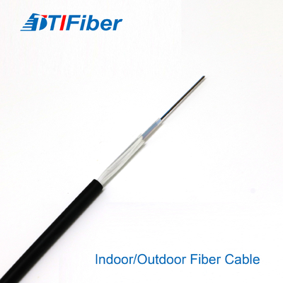 Wewnętrzny zewnętrzny niemetaliczny kabel światłowodowy SM G652D odporny na szczury dla FTTH