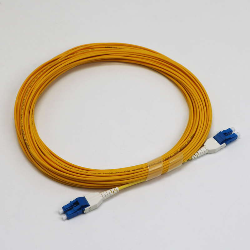 Uniboot LC Fiber Jumper 1M LC UPC To LC UPC Single Mode G657.A1 BendInsensitive 2mm LSZH Low Loss 0,15dB Fiber Patch Cord